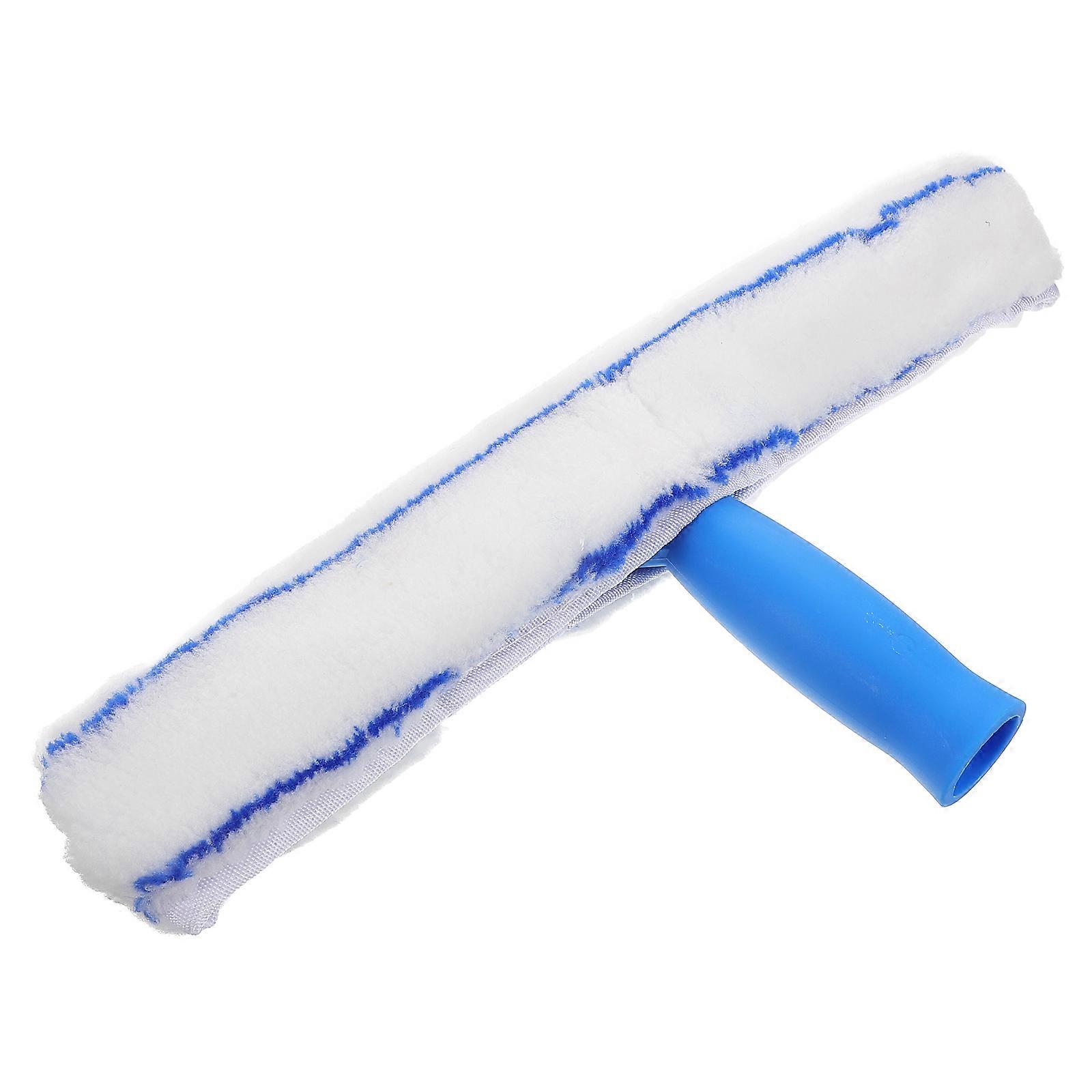 Retractable Wiper Tool for Car Interior & Household Glass Cleaning – Telescopic Window Cleaner with Reusable Microfiber Sleeve for Efficient, Streak
