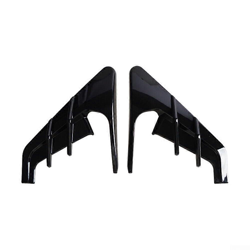 Side Camera Protection Strips For Tesla Model 3 And Model Y, Glossy Black Finish, 2-Pack