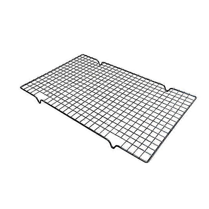 رف خبز مستطيل 43 × 30 سم فولاذ مطلي بالكروم