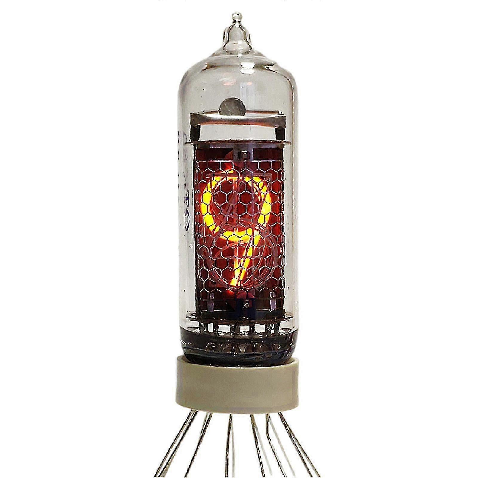 Exquisite IN-14 Nixie Tube Clock Kit - Retro Desktop Thermometer & Clock with Authentic Cold Cathode Display
