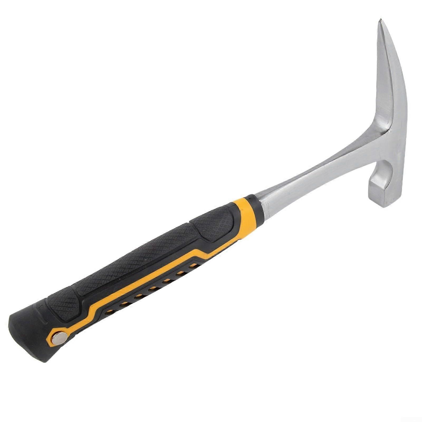 Professional geological hammer with comfort grip for geological work and construction (C)