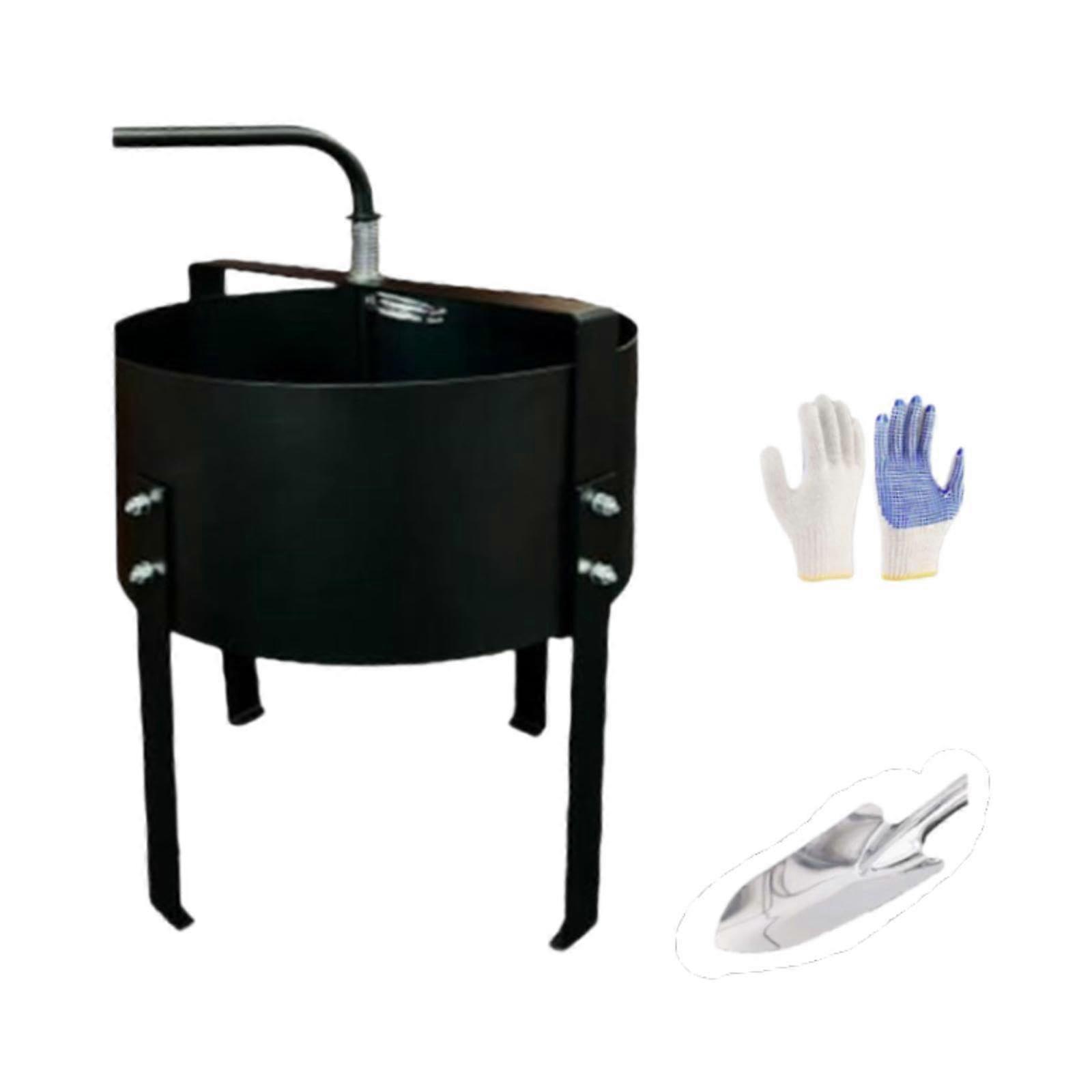 Rotating Soil Sifter Compost Sieve for Landscaping Metal Frame Mesh Rock Sand Dirt Screen Iron Simple Assembly Versatile Assembly