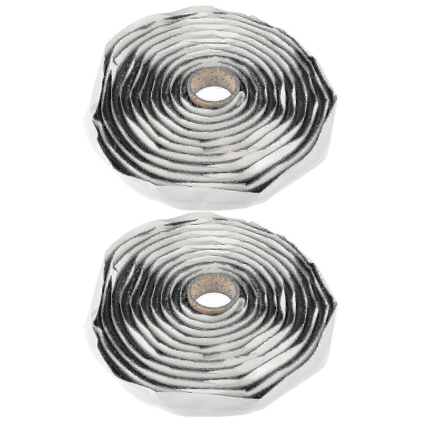 2pcs Car Sealant Tape Sealants Butyl Rubber Tape Multi-purpose Butyl Strips