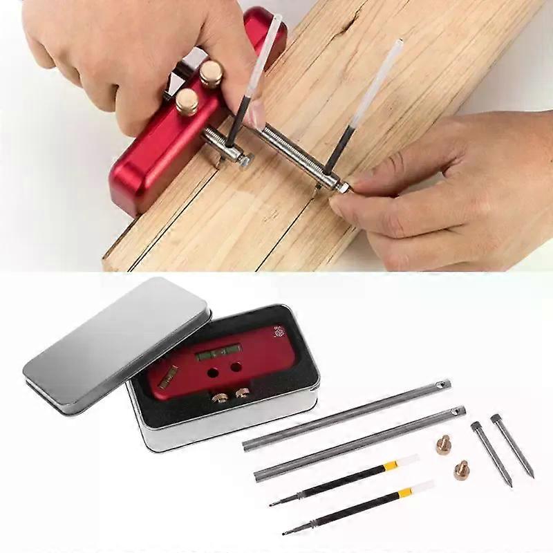 Woodworking Marker Double-head Scriber Parallel Layout Carpenter Marking Tools