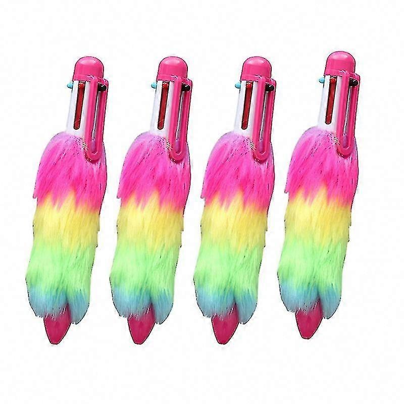 Soft Plush Ballpoint Pen for Office and School Writing