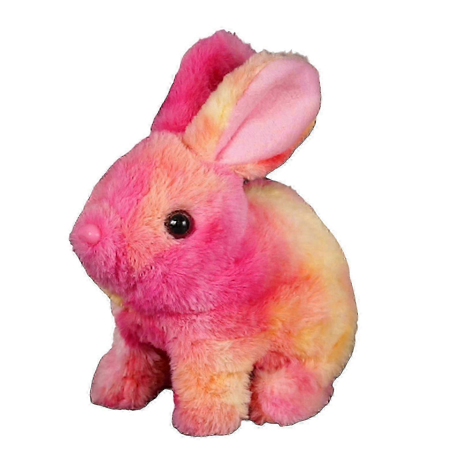 Interactive Talking Walking Bunny Plush Toy - Realistic Easter Robot Bunny for Kids Gift
