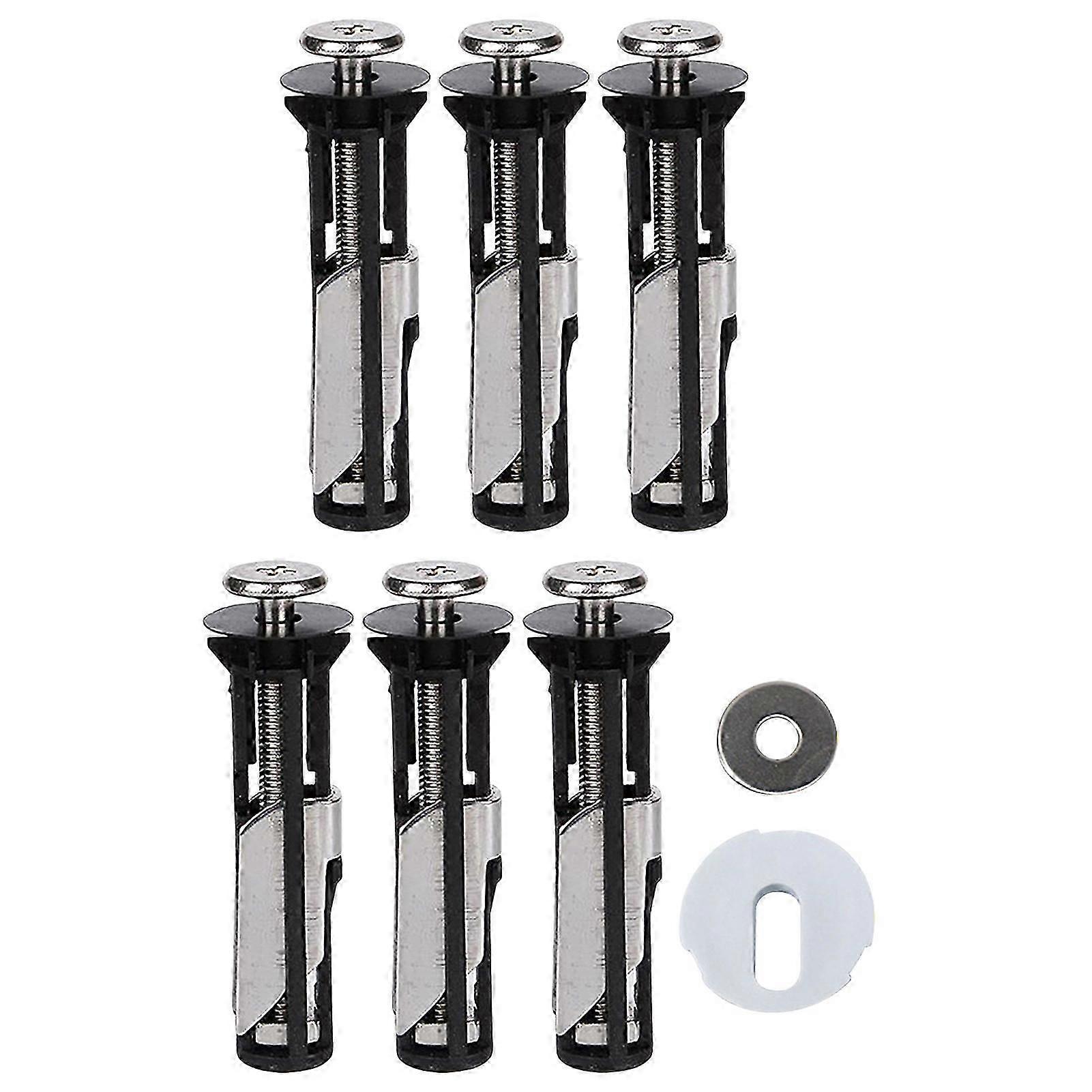 2pcs Toilet Seat Locking Bolts Heavy Duty Hinge Screws for Easy Maintenance-Yvan