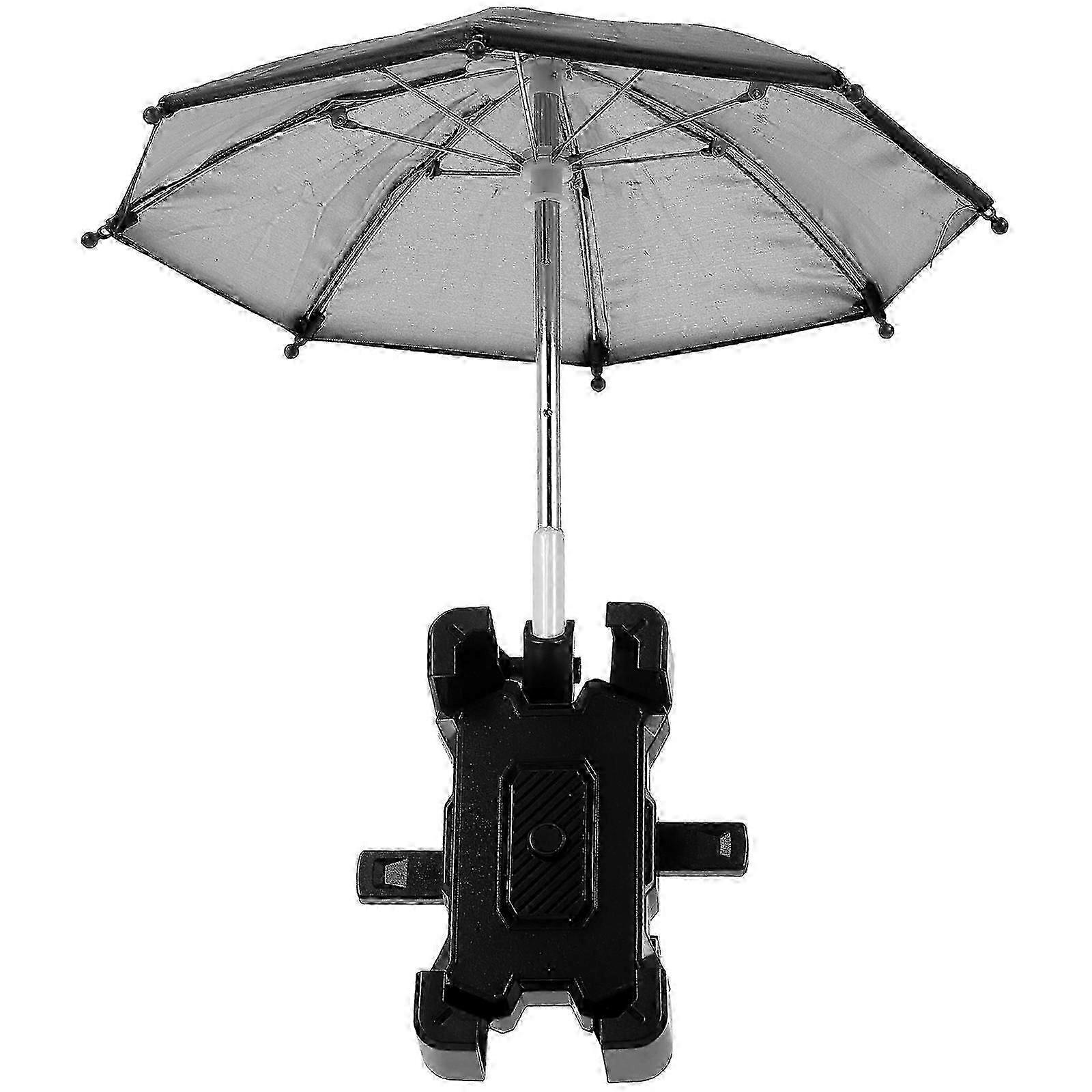 1 مجموعة من حوامل هاتف الدراجة المتينة - أسود 35X27X7 سم