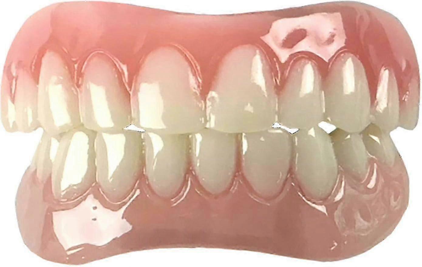 Instant Smile Comfort Fit Flex Teeth - Upper And Lower Matching Set Natural