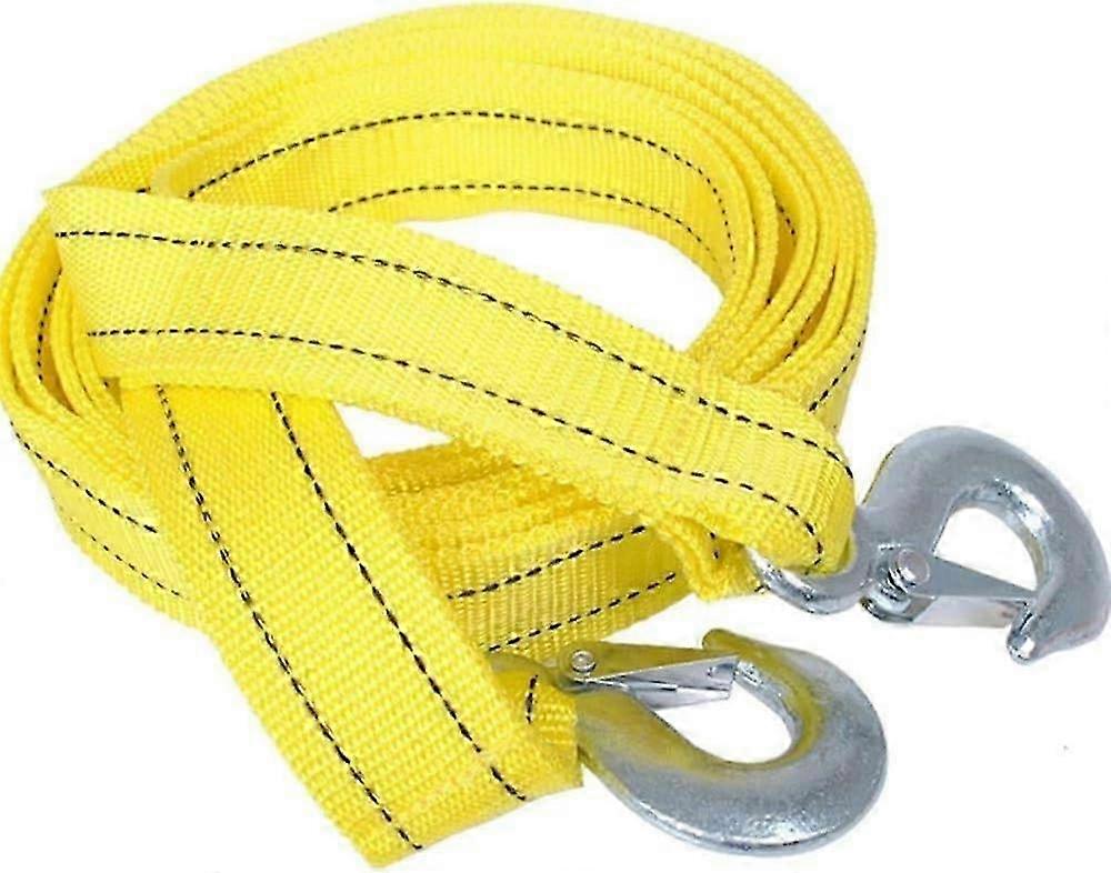 5-Ton Car Tow Cable with Hooks, Recovery Strap, Extension & Width