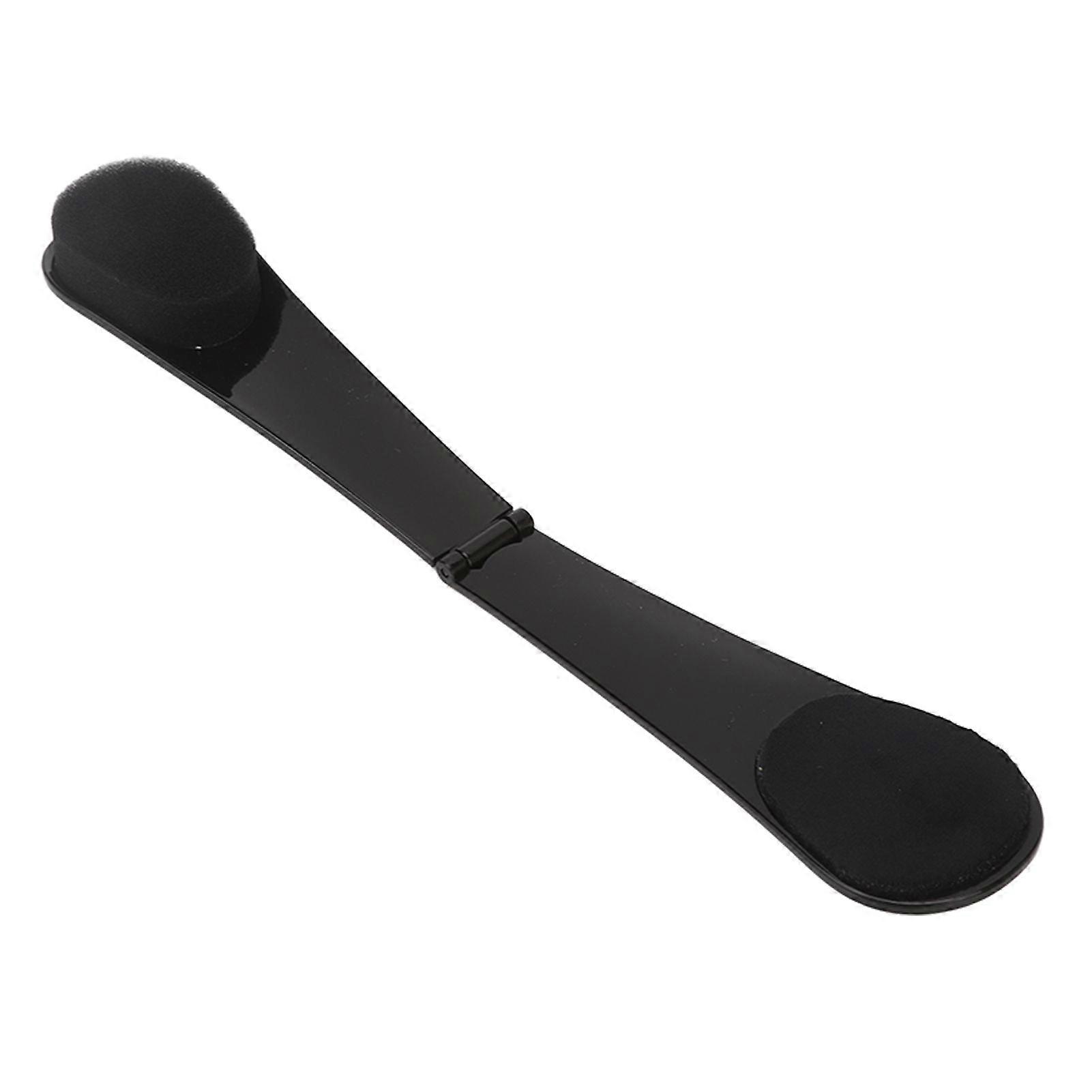 Self Tanning Back Applicator Reusable Back Care Sponge Folding Tanning Back Applicator Black
