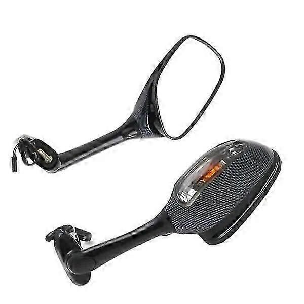 Rearview Side Mirrors W/turn Signals Lights For Gsxr600 Gsx-r750 Gsxr1000 Gsx-r Gsxr 600 750 1000