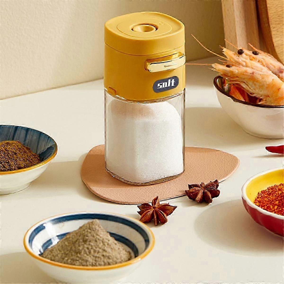 0.5G Metering Salt Shaker Dispenser, Sealed Bottle for Seasoning