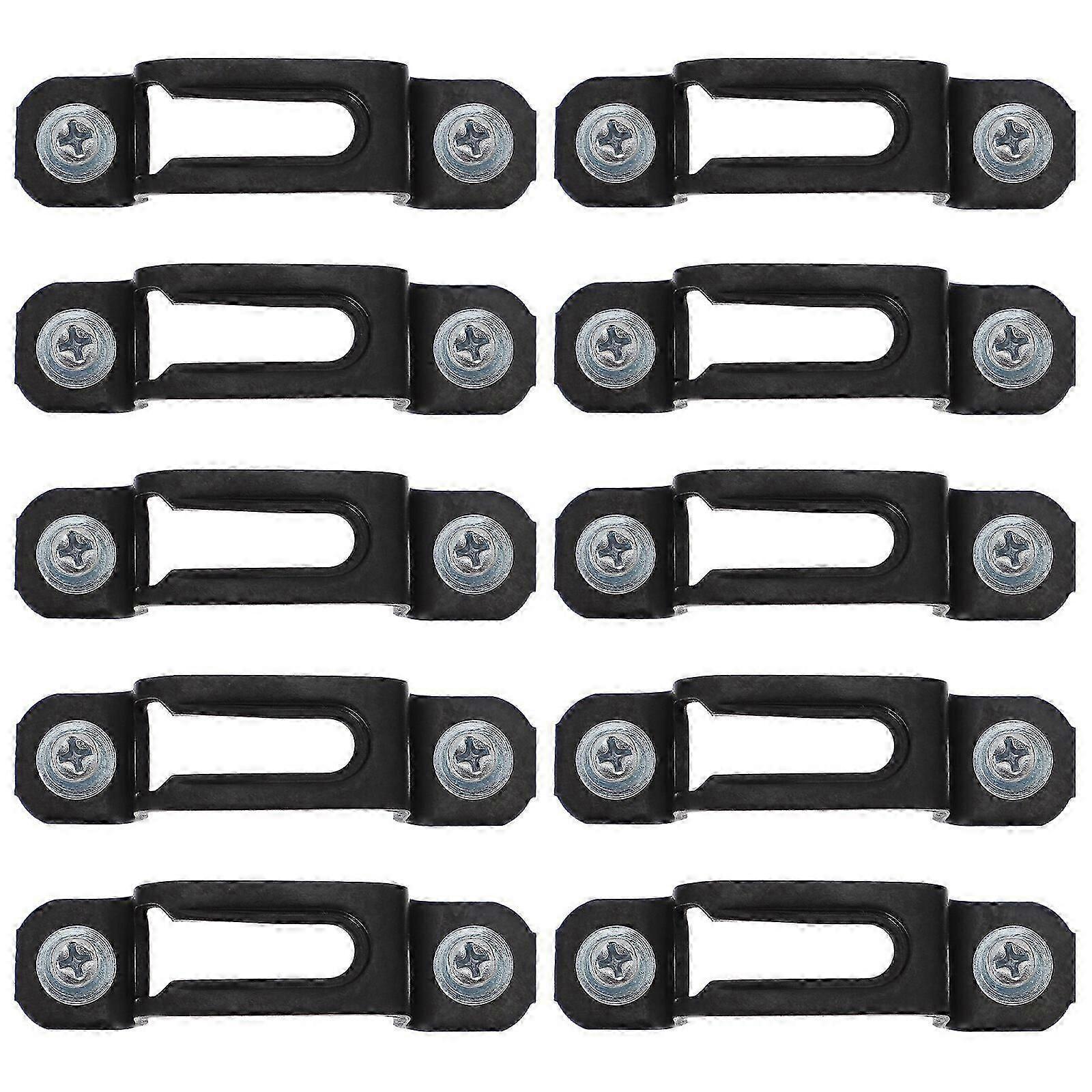 50 Sets Invisible Connector Screw Fasteners Two-In-One Hidden Cabinet Connectors