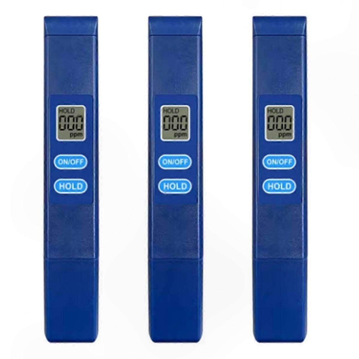 Digital TDS Meter for Water Quality Testing, 0-9990 PPM Range, LCD Screen, Alloy Electrode Probe, Portable Testing Pen for Pure Water Analysis