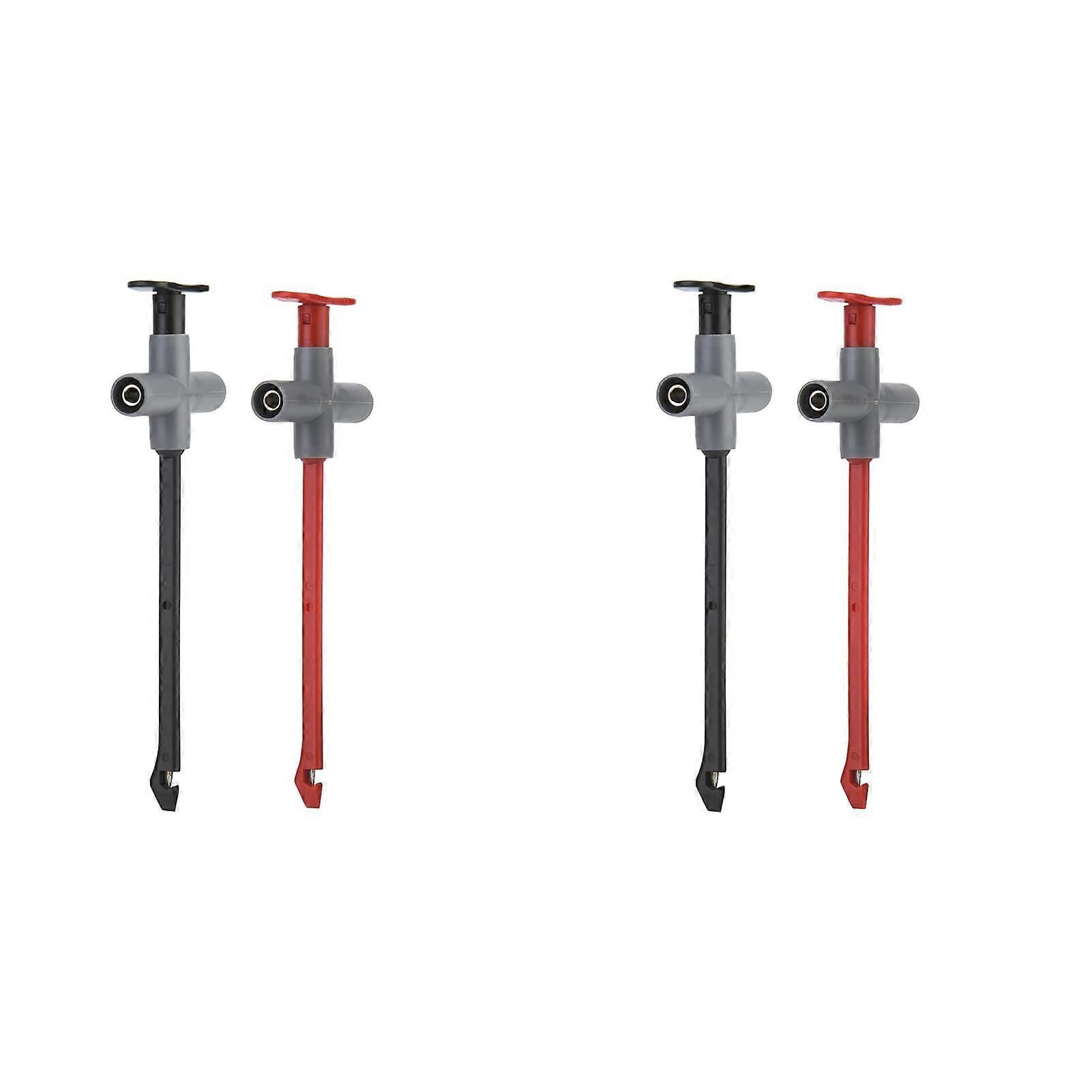 Multimeter Test Clip P5010 2Pcs, Auto Tester Tool Set, Car Diagnostic Testing Tool, Durable Electrical Clips