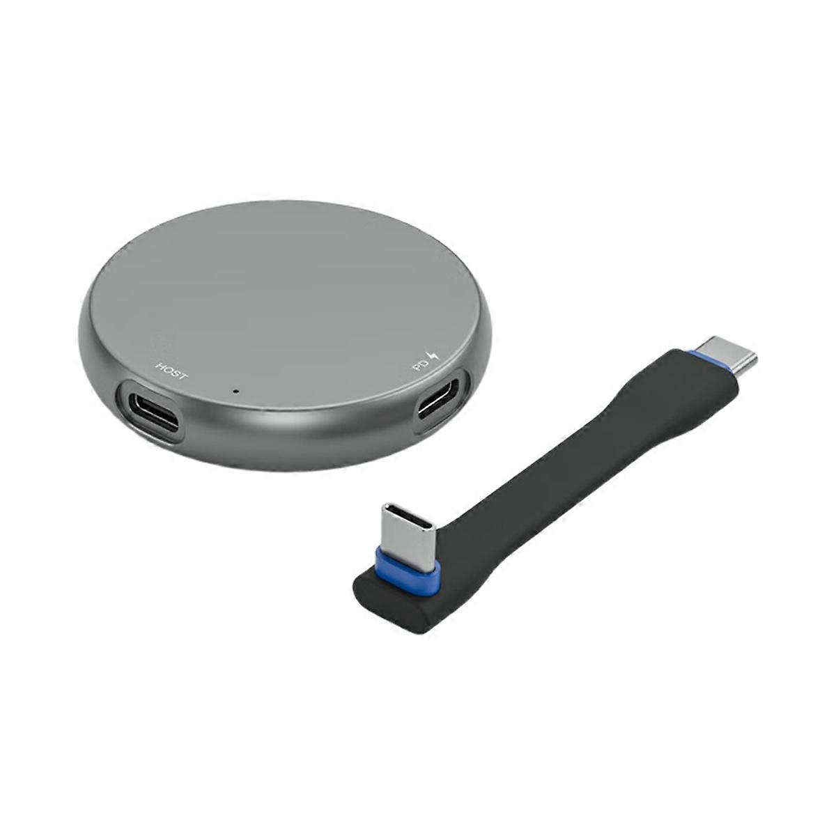 Magnetic 2230 M.2 NVMe SSD Enclosure USB3.2 10Gbps Hard Drive Box USB-C External Case PD 100W Fast Charger