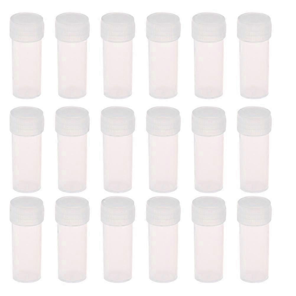 50pcs 5ml Empty Plastic Bottles Sample Bottles Refillable Prescription Bottles fg2025031701688