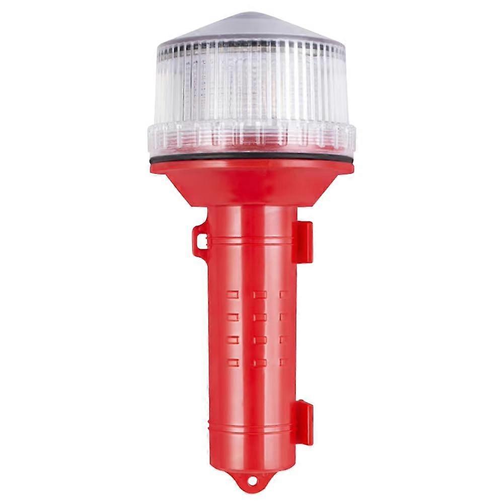 Solar Charging LED Portable Flashlight 2KM Visual Distance, Multifunctional Signal Light, Safe Sailing Light For Marine