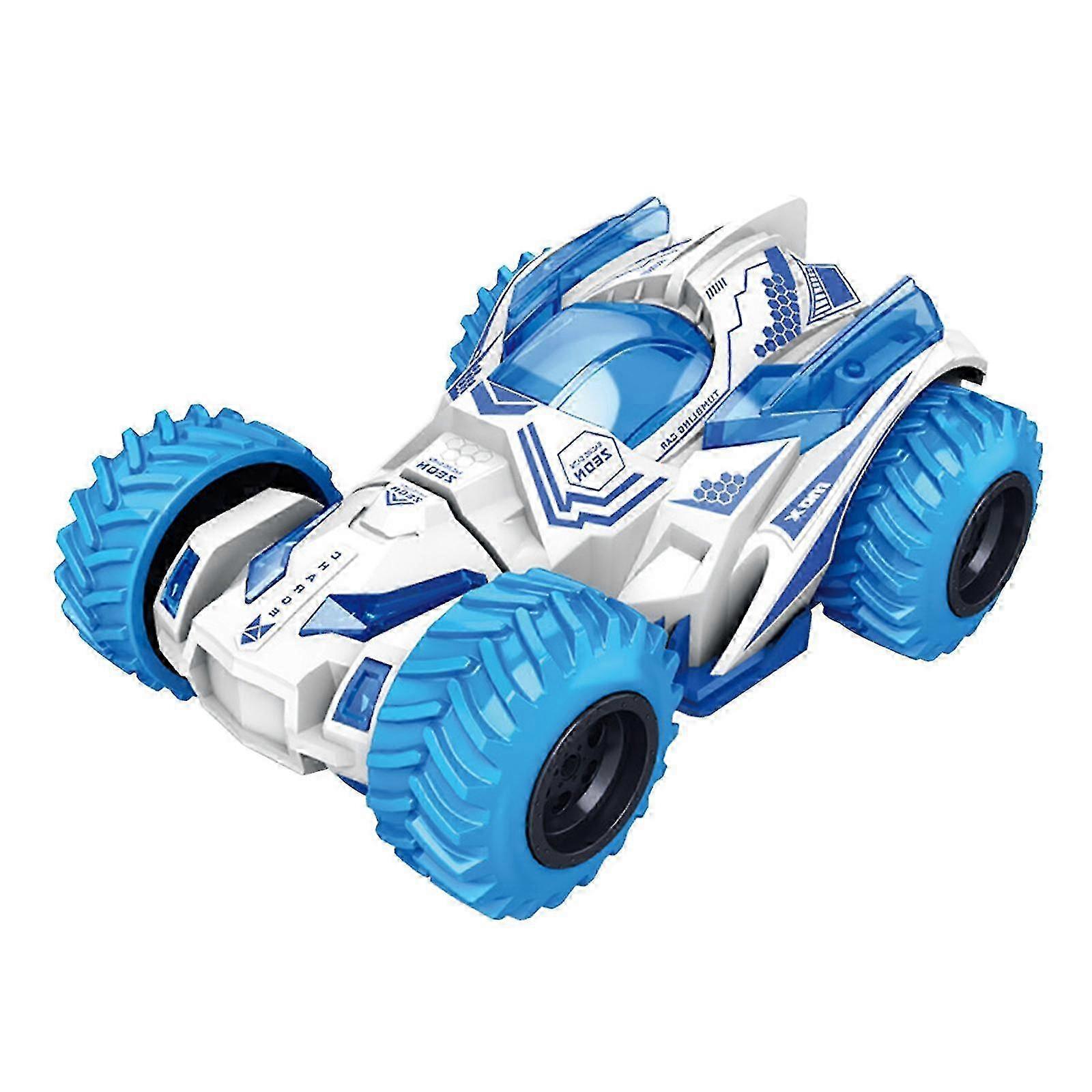 Boys All-Wheel-Drive Inertial Stunt Car with Tipper Function for Children