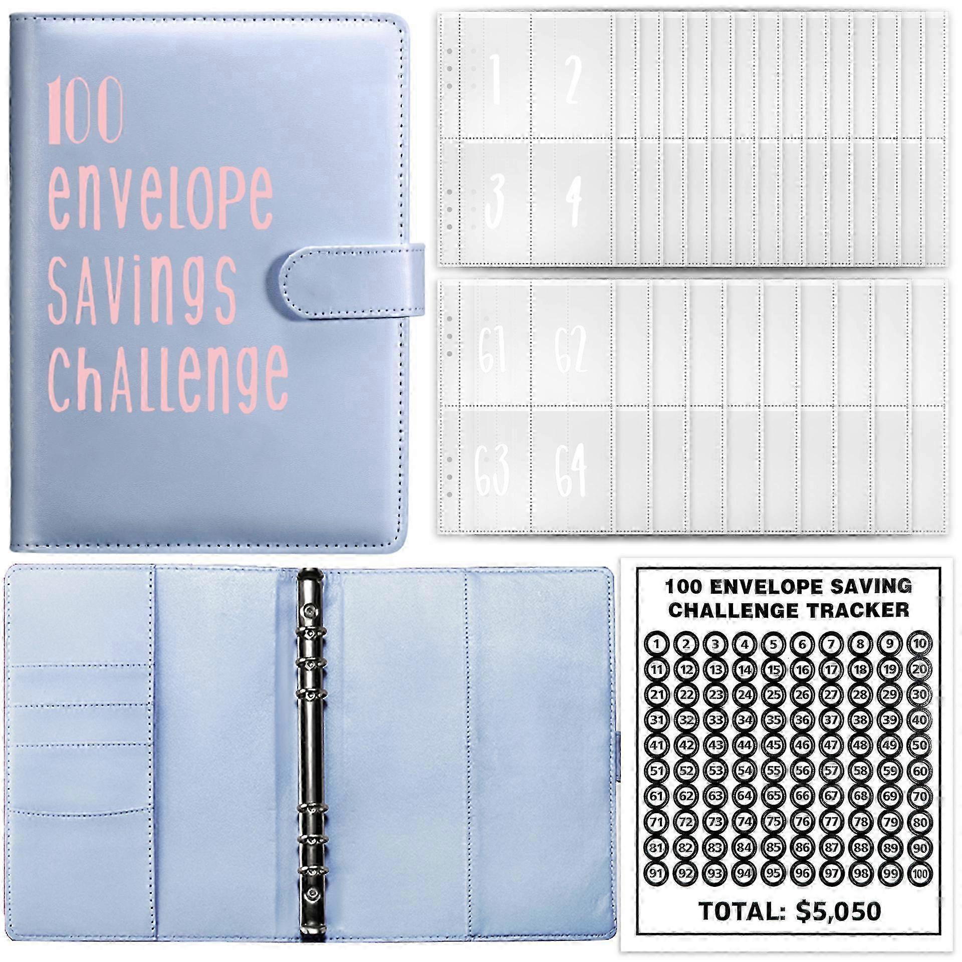 Binder For 100 Envelope Money Saving Challenge, 100 Envelope Challenge Binder 2025