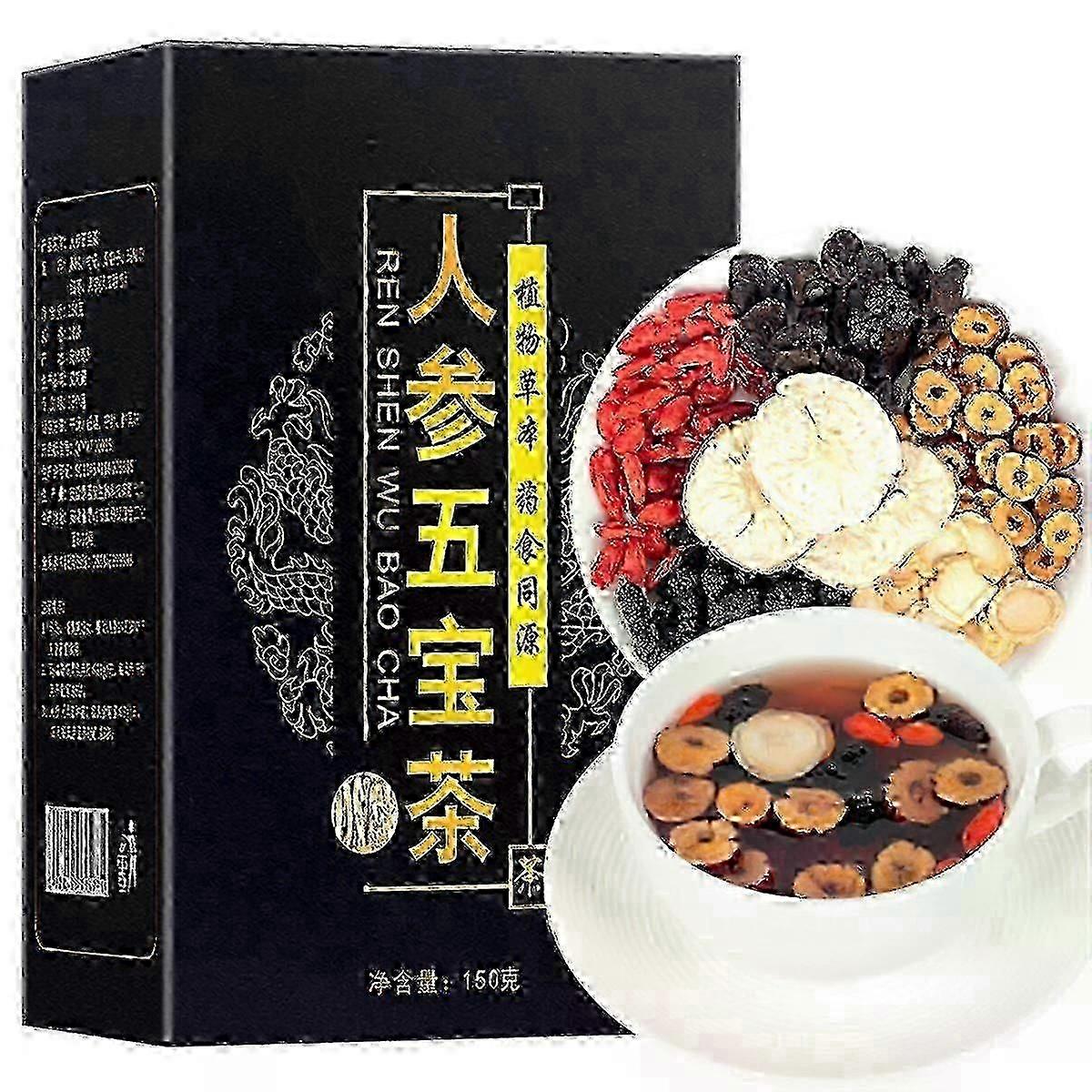 2025 Herren Tee Ginseng Tee Wolfsbeere Tee Maulbeere Maca Tee Neu Ankunft