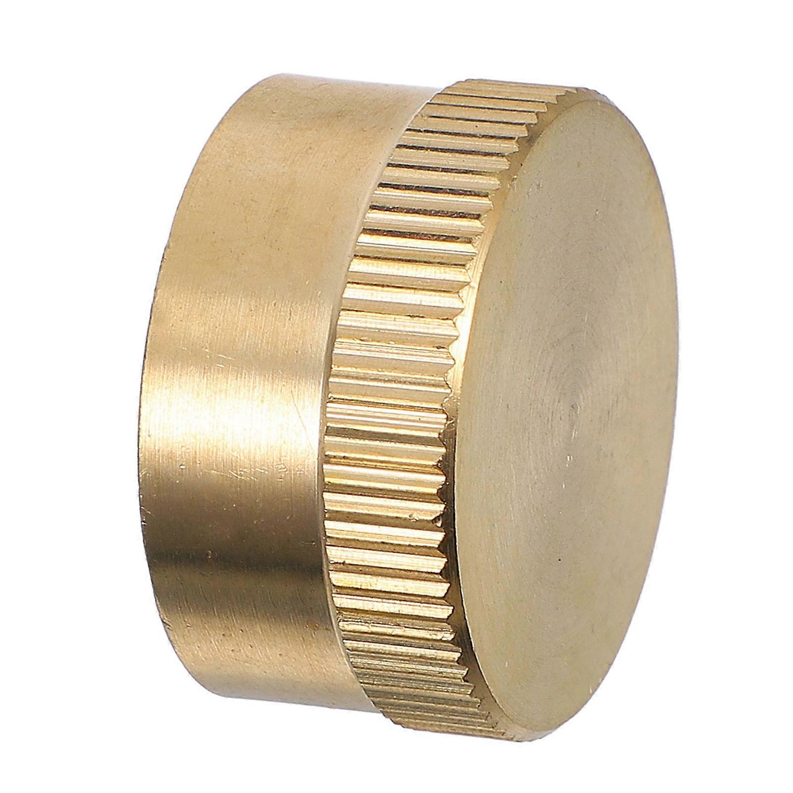 Golden Brass Tank Cap for Sealing 2Pcs Replacement Bottle Caps