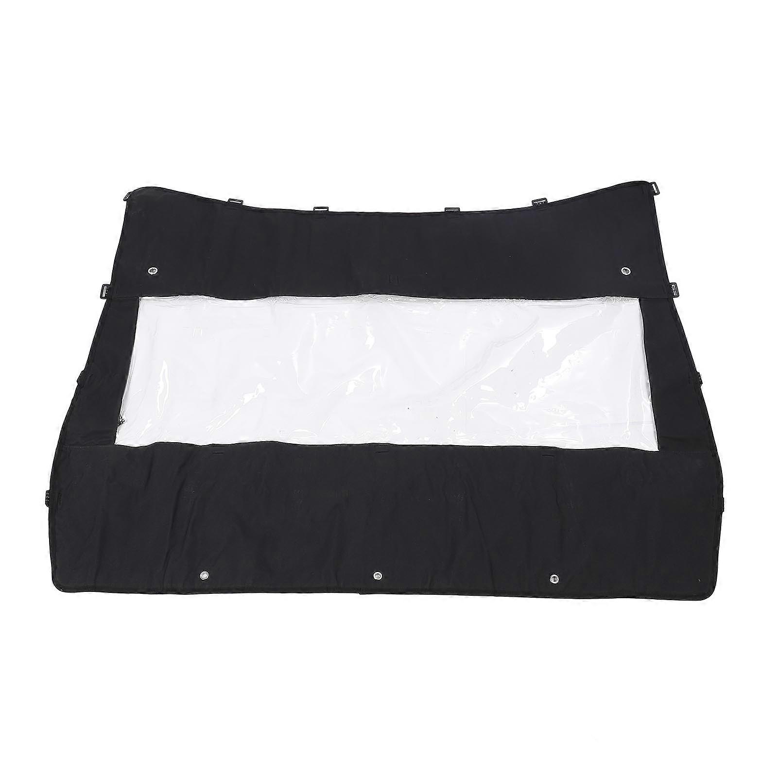 UTV Rear Soft Windshield Back Window PVC Waterproof for 800 Trail 2014-22