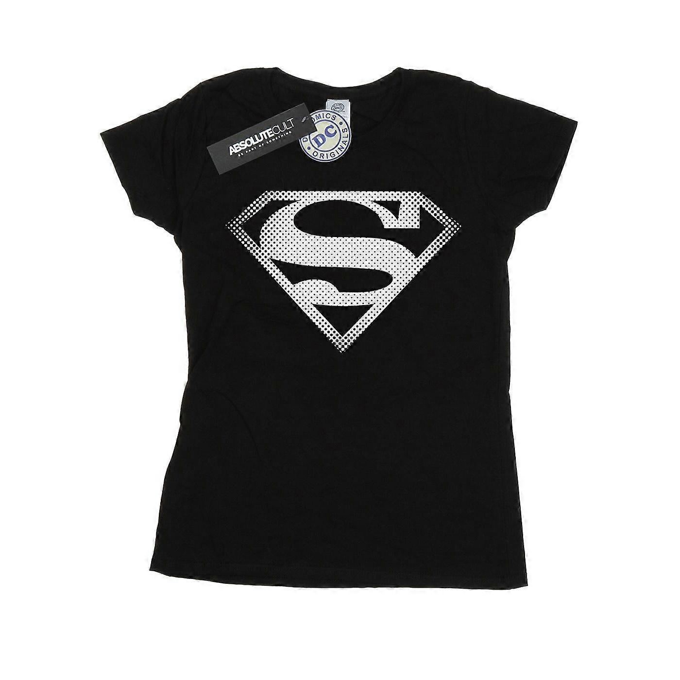 DC Comics Kvinner/Damer Superman Spot Logo Bomull T-skjorte