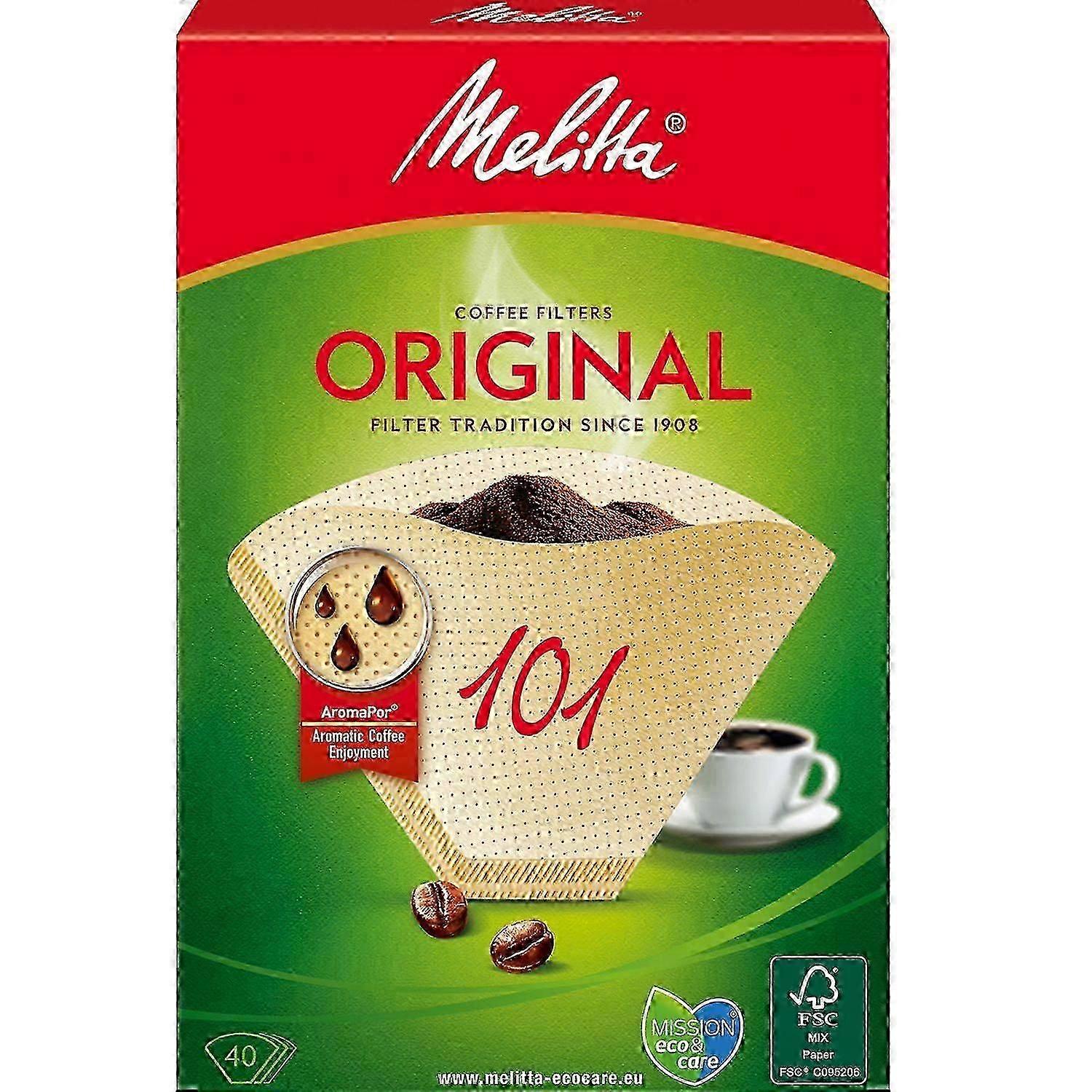 Filtre à café 101 40pack (note 9pcs Dfp) -CAS