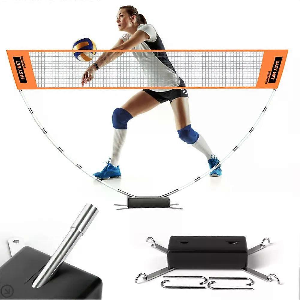 Professional Badminton Net Volleyball Tennis Training Square Net Easy Setup Portable Tennis Net for Court Backyard Beach