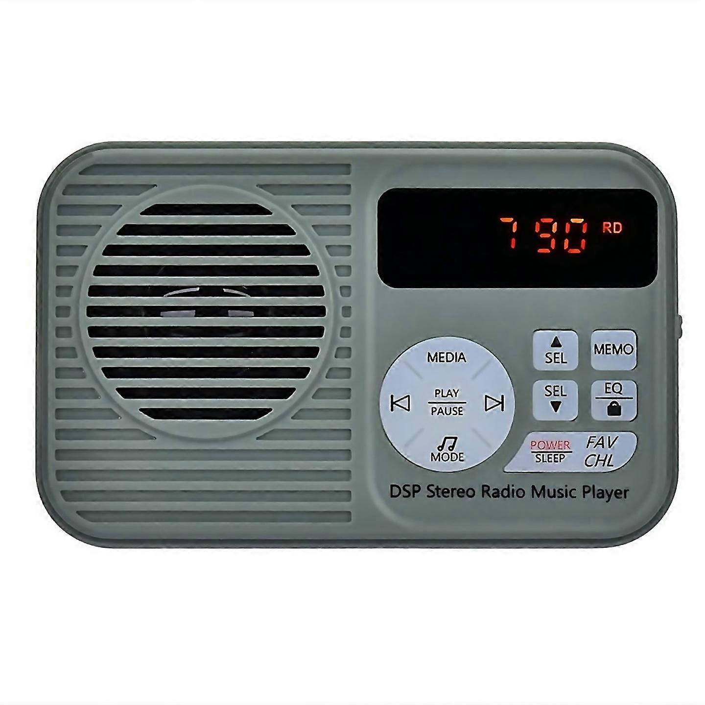 For Dsp Stereo Radio Mp3 Music Player High Quality Bluetooth Radio