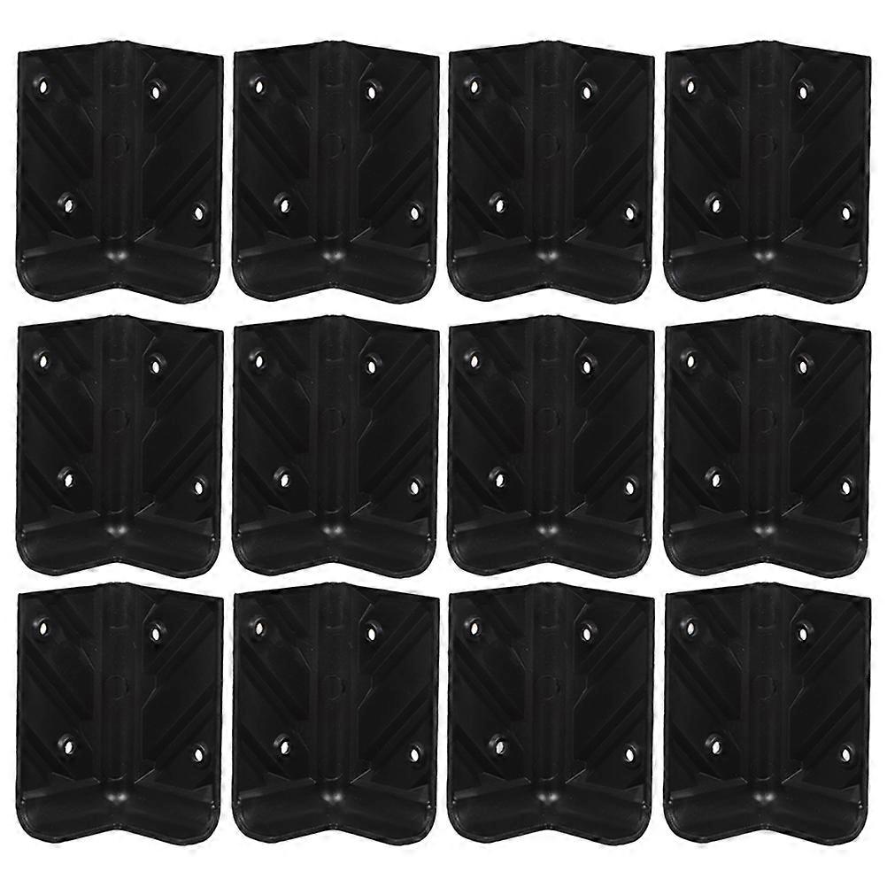Speaker Corner Protector Black ABS Angle Protector for 12Pcs Use