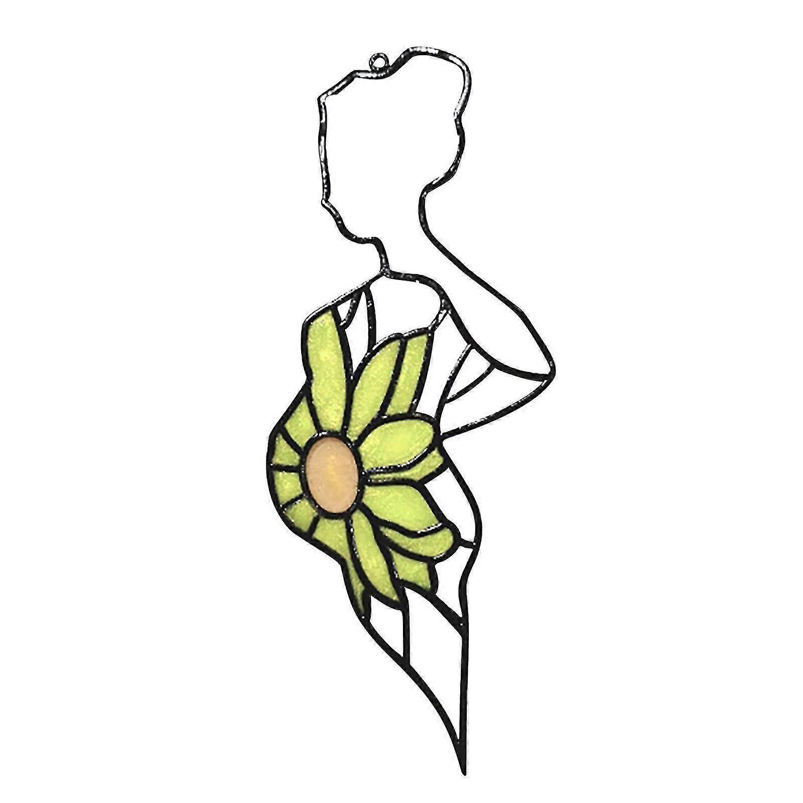 Object Ring Round Pendant Titanium Steel Necklace #5