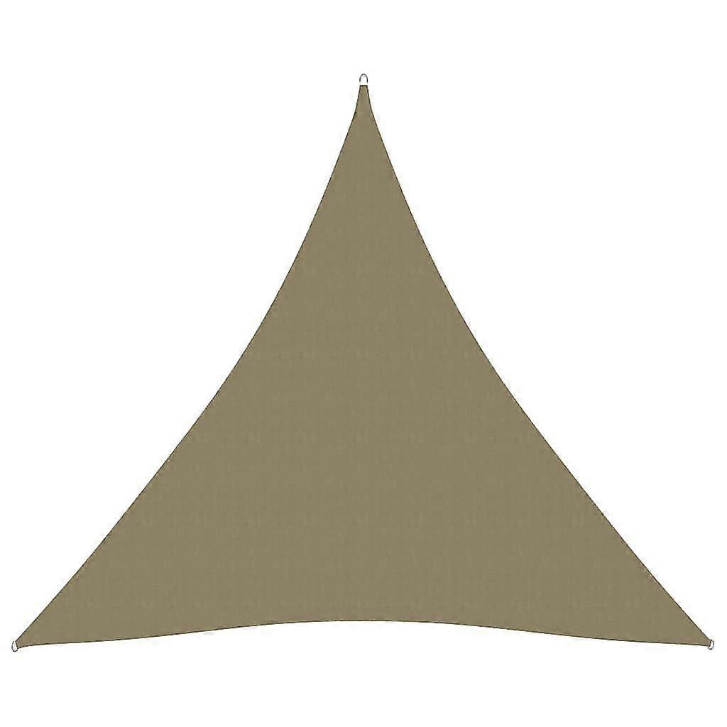 Sunshade Sail Oxford Fabric Triangular 3x3x3 M Beige