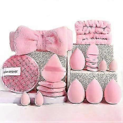 Beauty tool combination set, makeup tool set, advanced face wash makeup puff full set