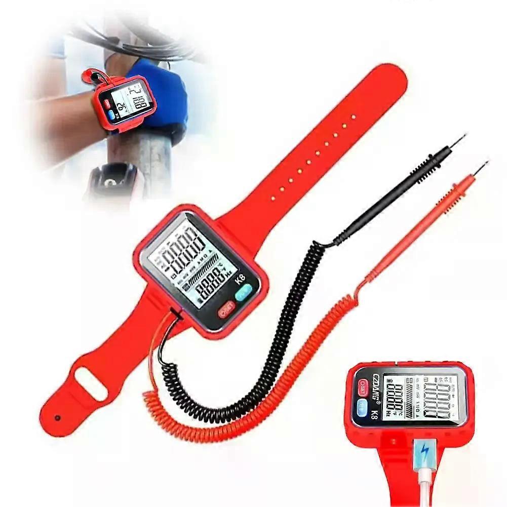 High Precision Multifunctional Multimeter Portable Automatic Range Multimeter Electronic Maintenance Multimeter Transistor Testi