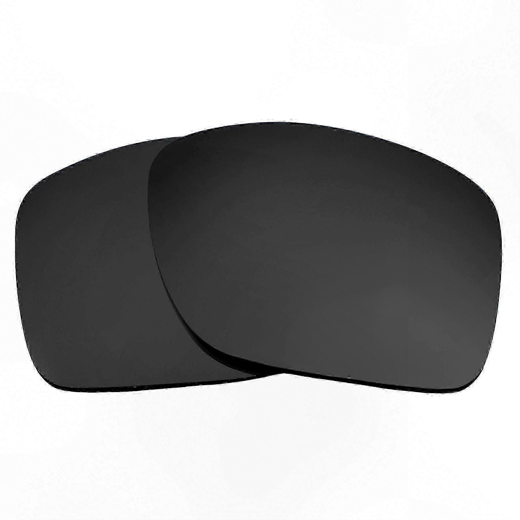 Polarized Black Iridium Replacement Lenses for Sunglasses with UV Protection and Scratch Resistance
