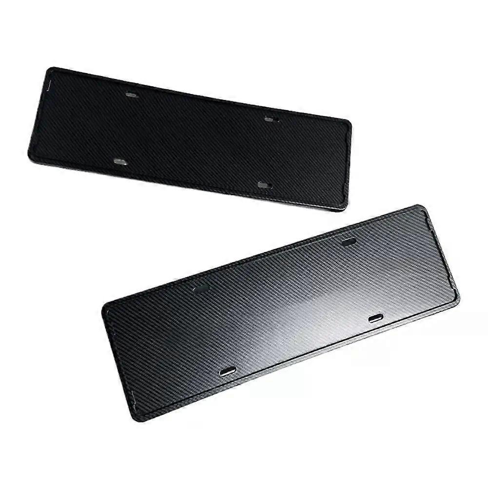 For Tesla Model 3 License Plate Frame Fit Zero Gap Full Edge Protection ABS Scratch Resistant Waterproof Tool Free Clip Install
