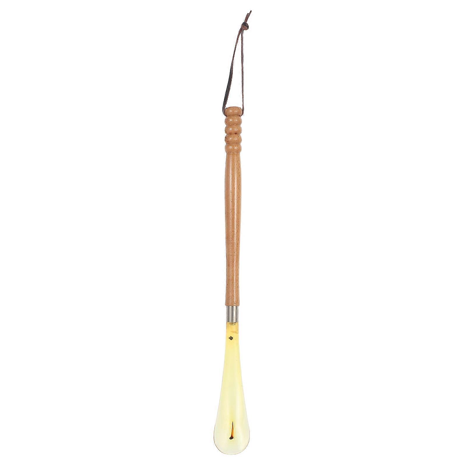 Lazy Shoe Helper Wooden Shoe Horn for Home Use 3Pcs Ergonomic Tools