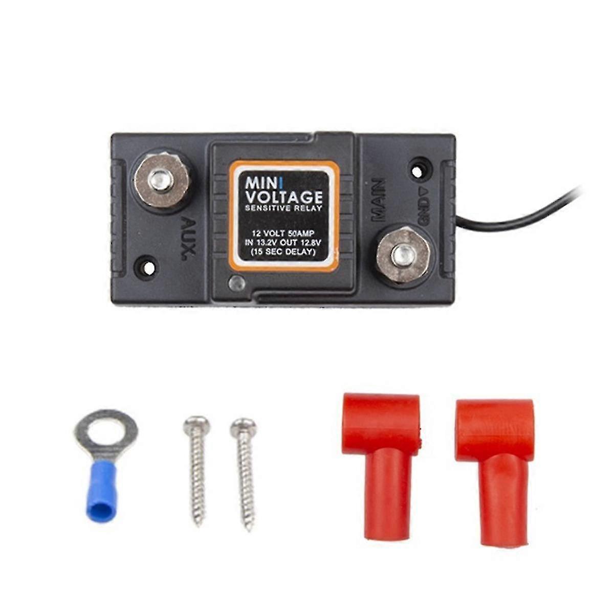 12V VSR Voltage Sensitive Relay Car Intelligent Dual Battery Controller Isolator Car Battery Relay