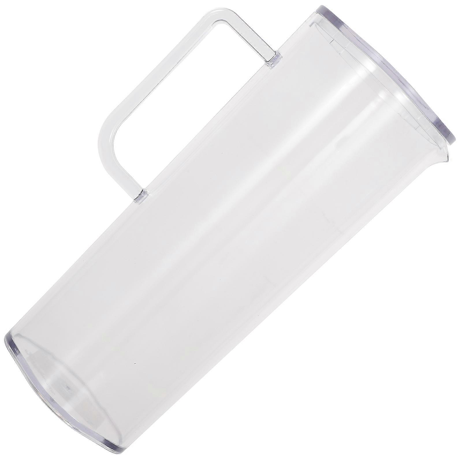 Iced Tea Pitcher Transparent 24X12.5CM Practical Liquid Storage For Bars 1Pack