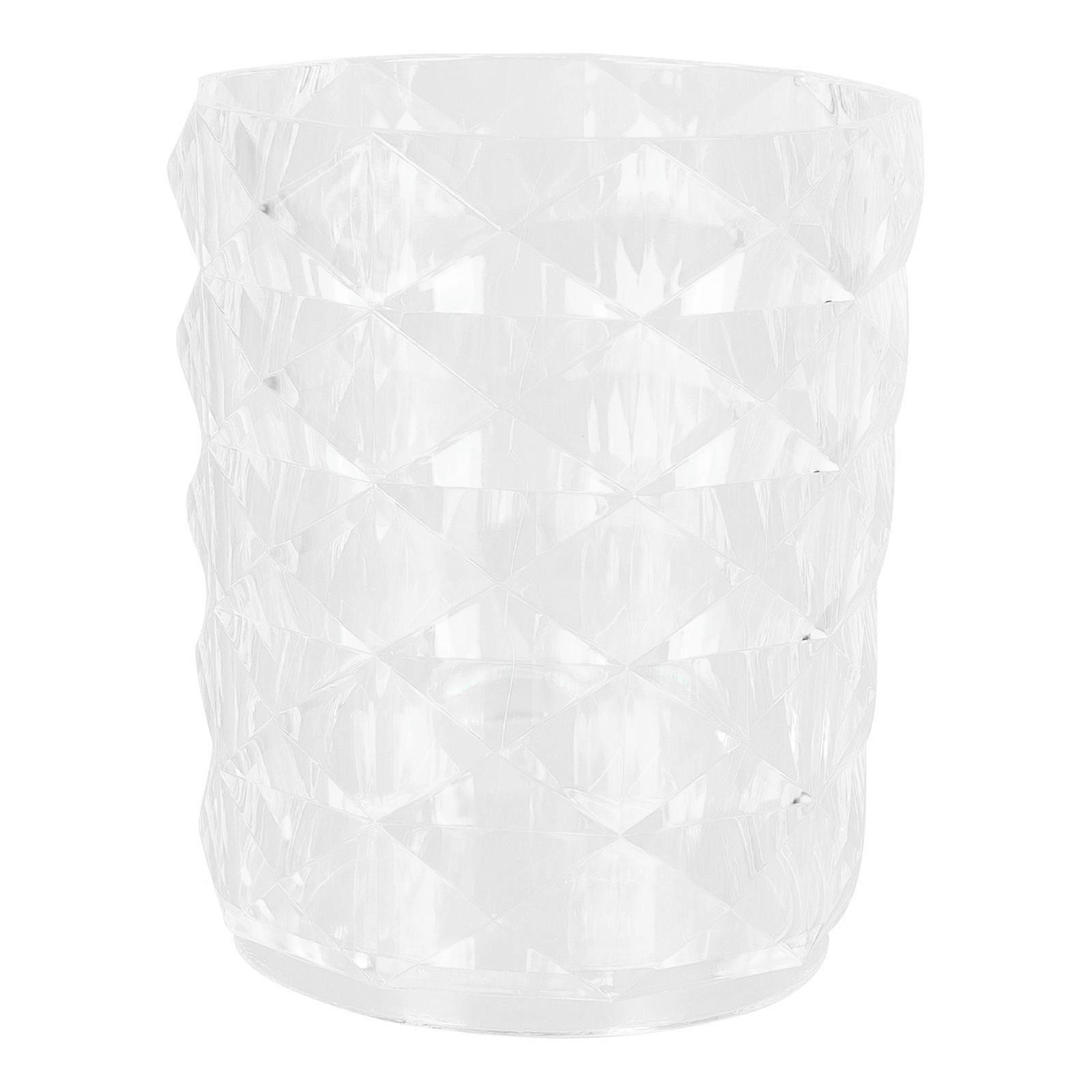 Makeup Storage Bucket Clear Container for 5Pcs Brush Organizer