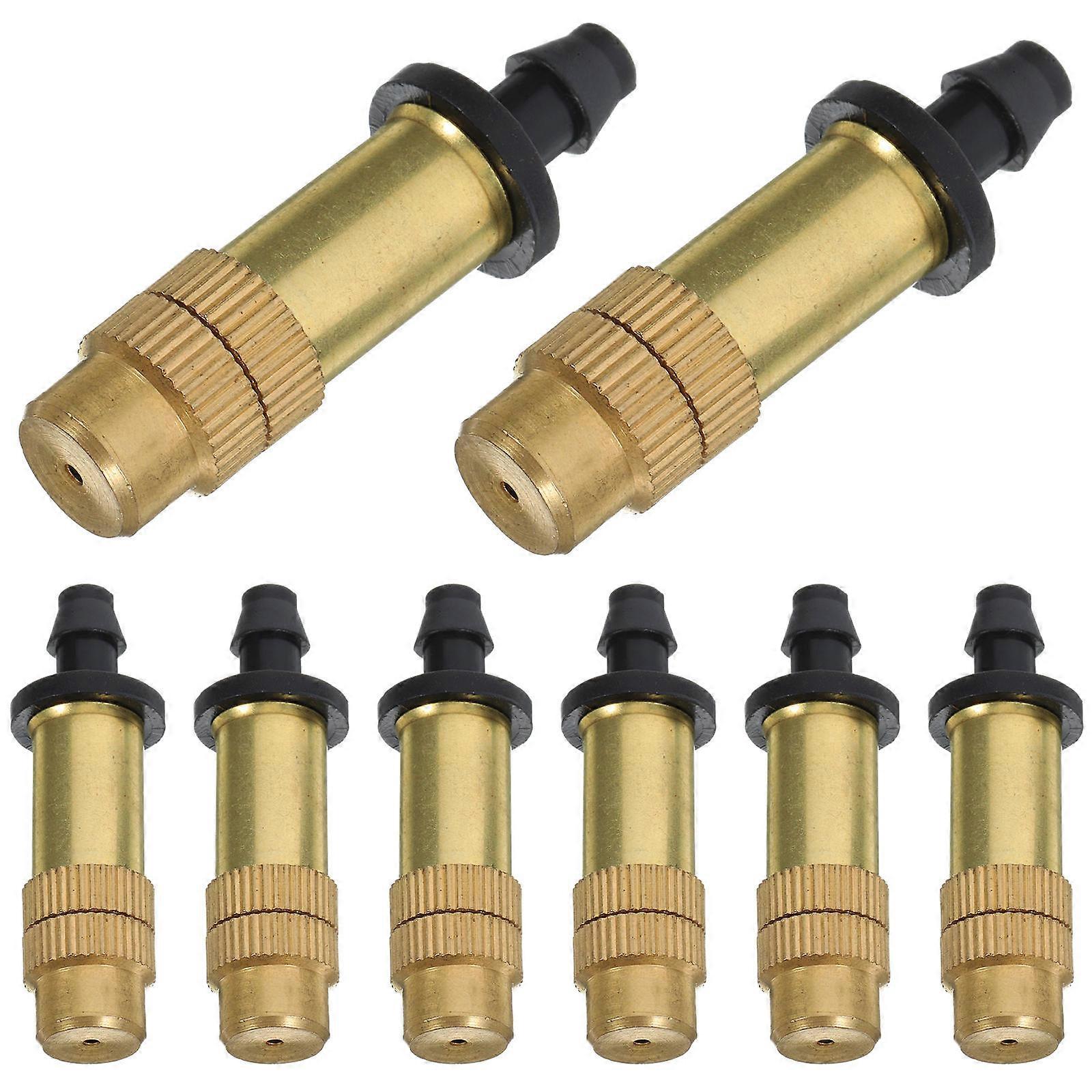 Misting Nozzle 40 Pcs Copper Atomizing Ideal For Industry Garden Hose Use High-pressure Irrigation Functionality