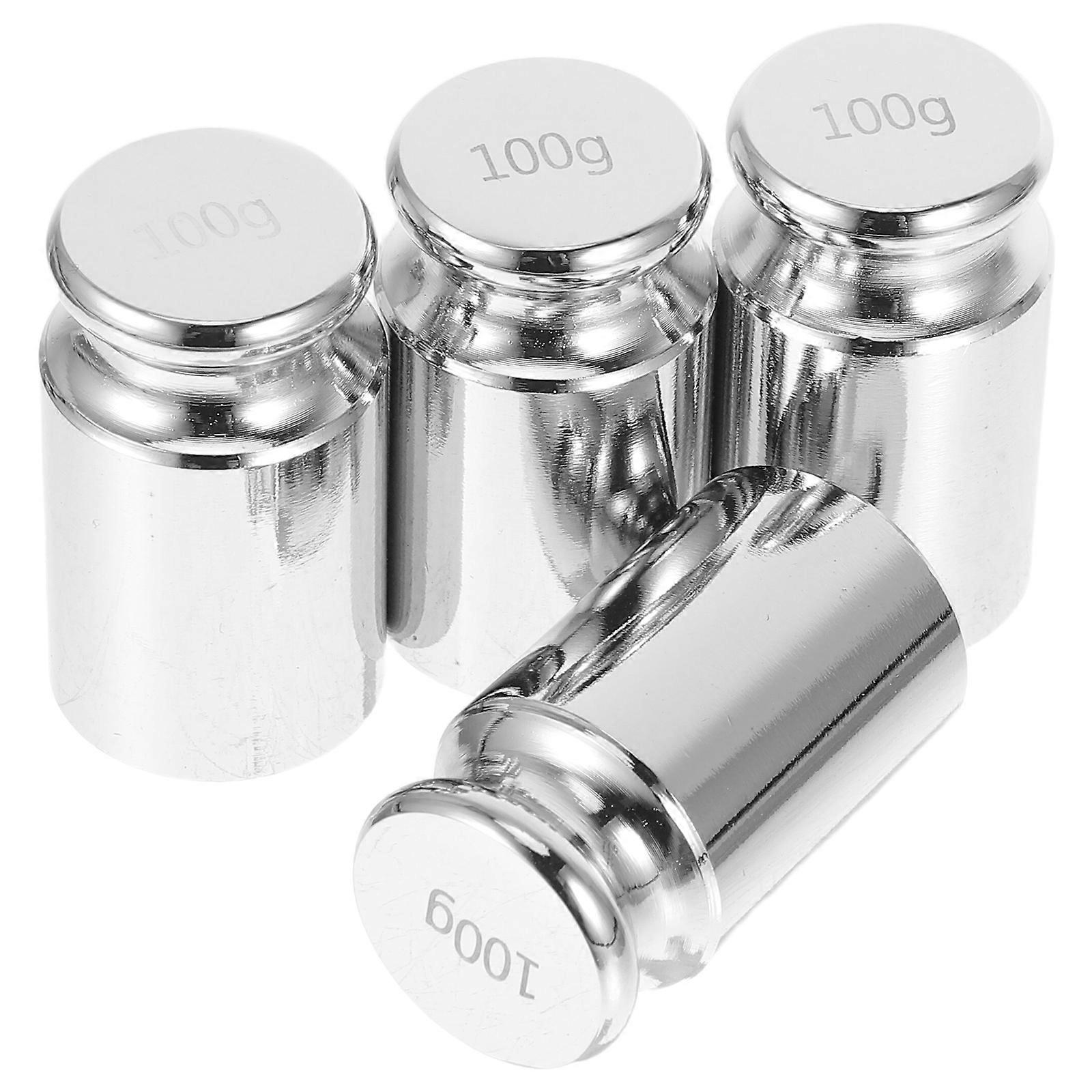 8Pcs Steel Scale Calibration Weights for Laboratory and Industrial Use