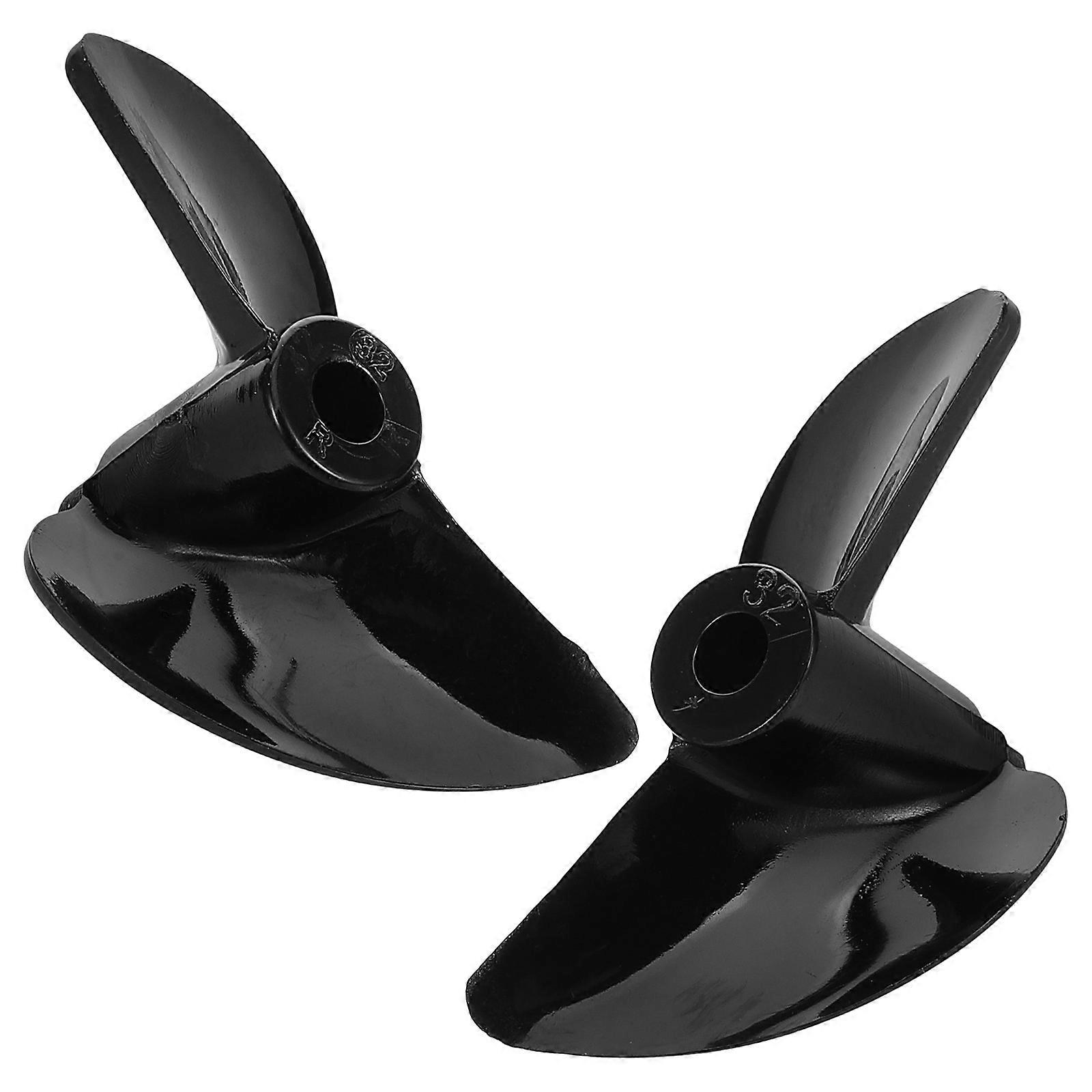 Boat Motor Propeller Model Boat for Shaft 4Pcs Plastic