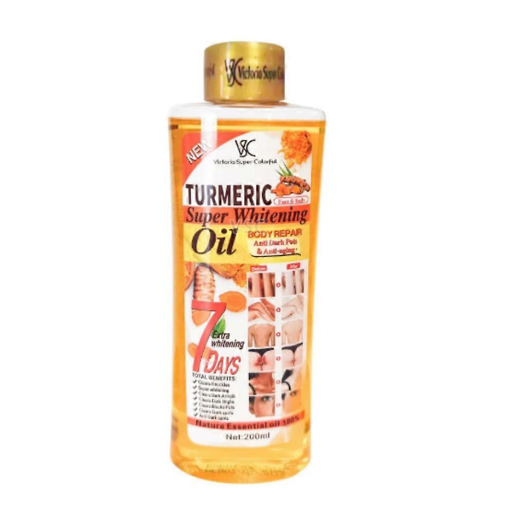 huile de curcuma éclaircissante 200 ml