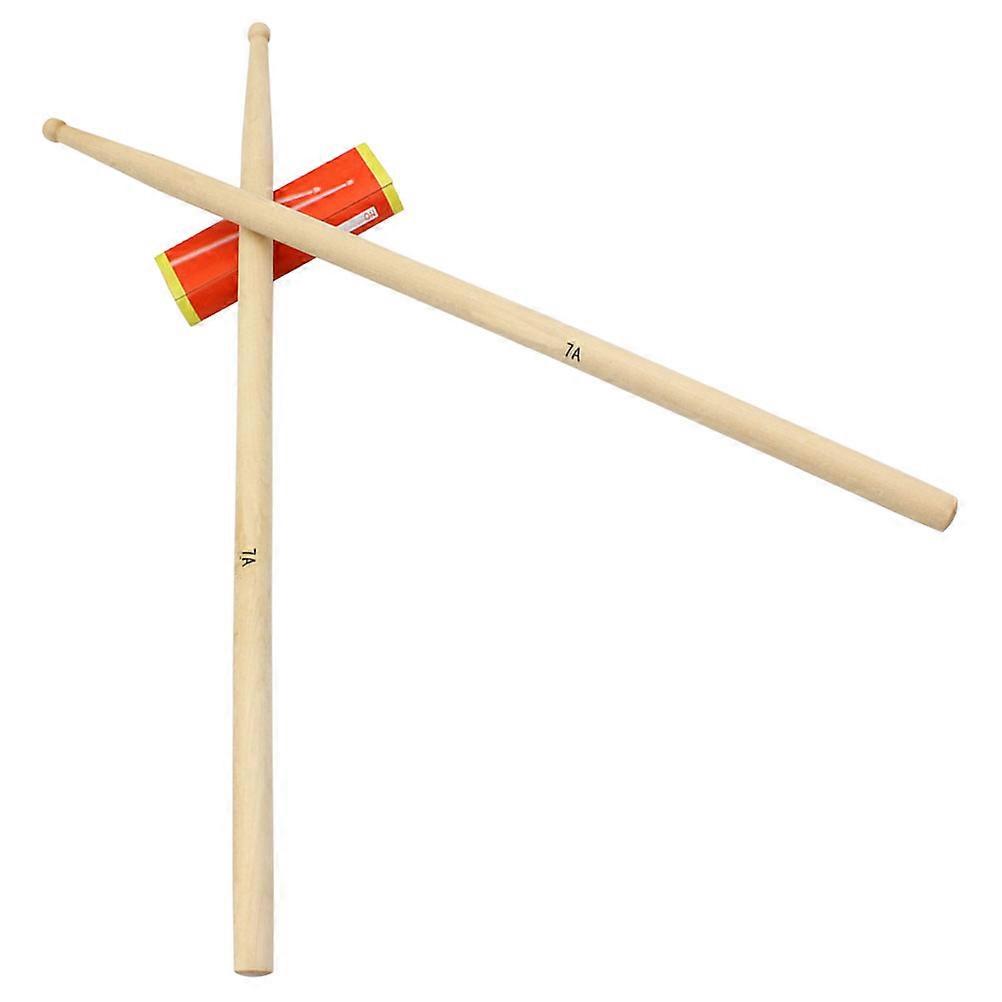 Drumsticks For Drummers 4 Pairs Khaki Maple Wood Practicing 15.92x0.59x0.59in