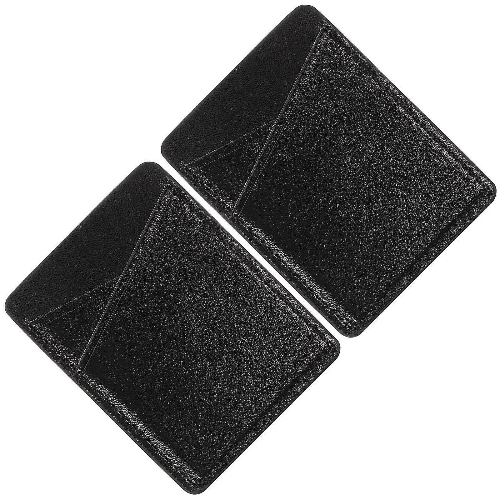 Mobile Phone Case Card Holder PU Back Wallet for 6Pcs Use