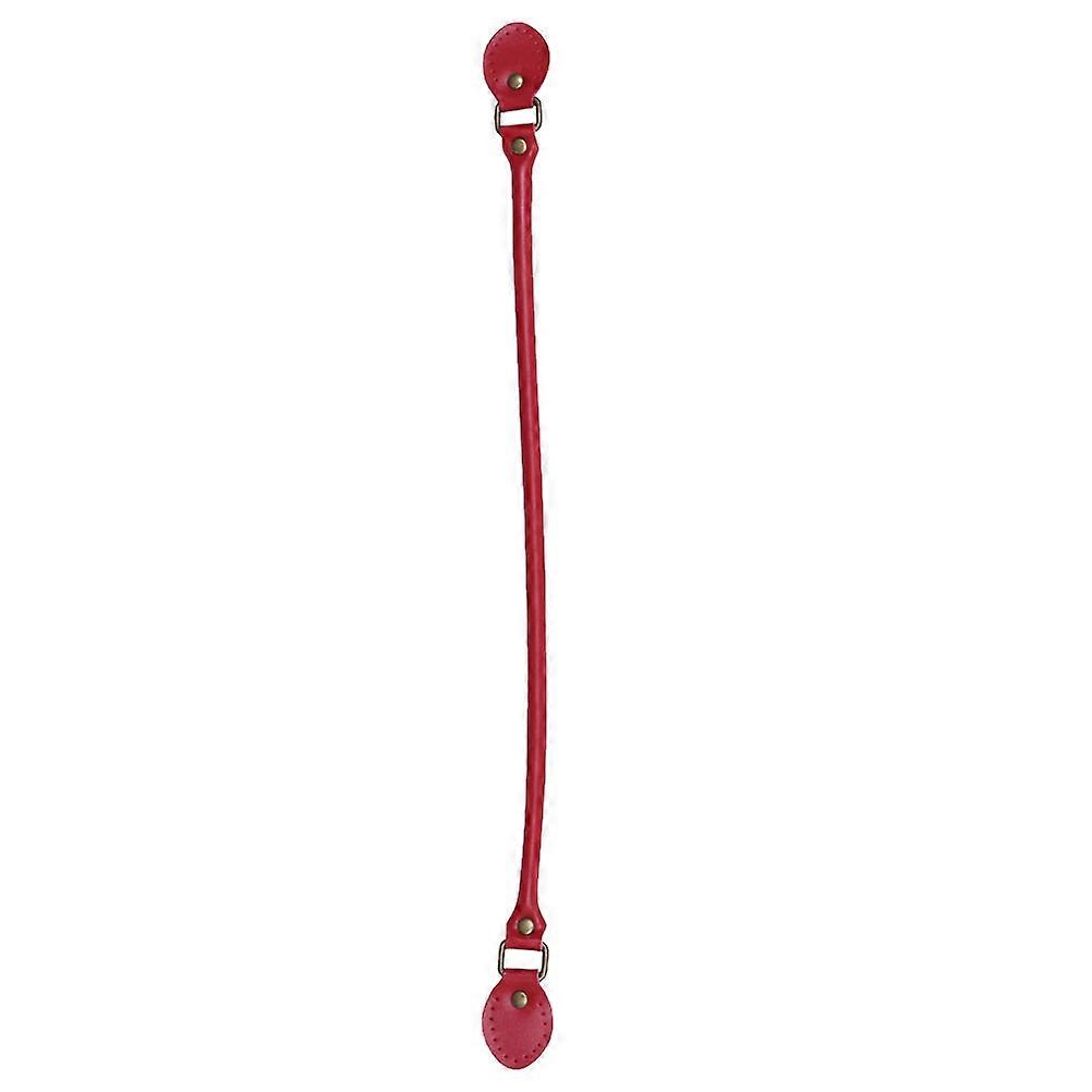 Handbag Belt Handle Strap for Bag Use 2Pcs Red DIY Replacement